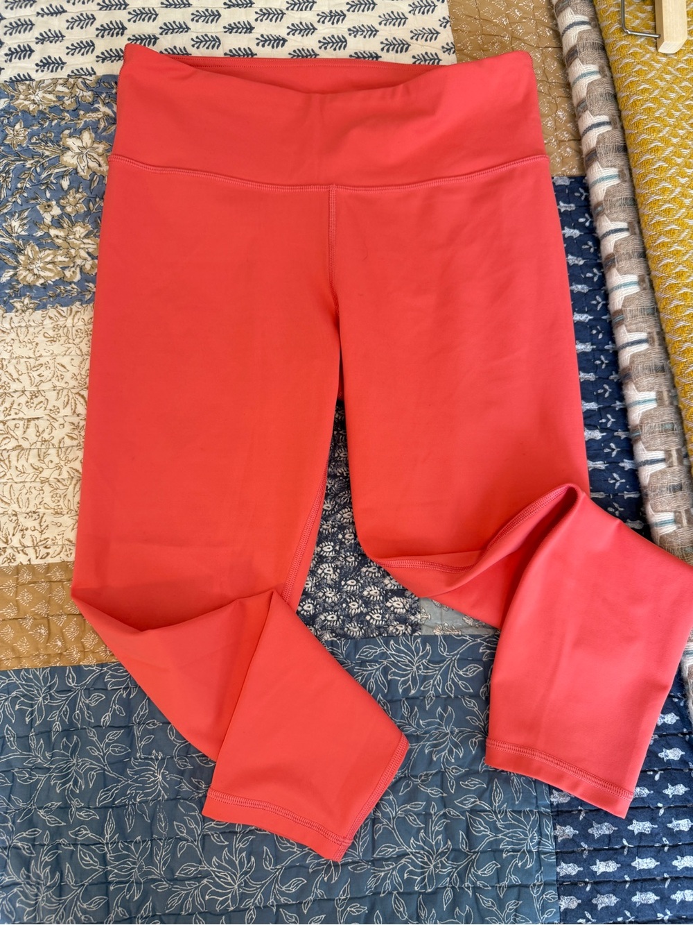 Athleta 7/8 Elation Coral Leggings - never worn